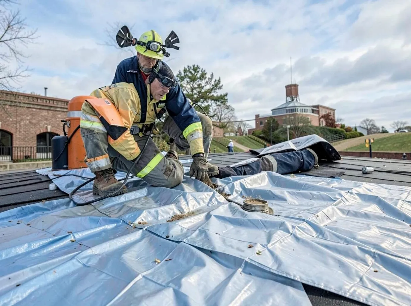 Emergency Roof Tarping in Noblesville, IN